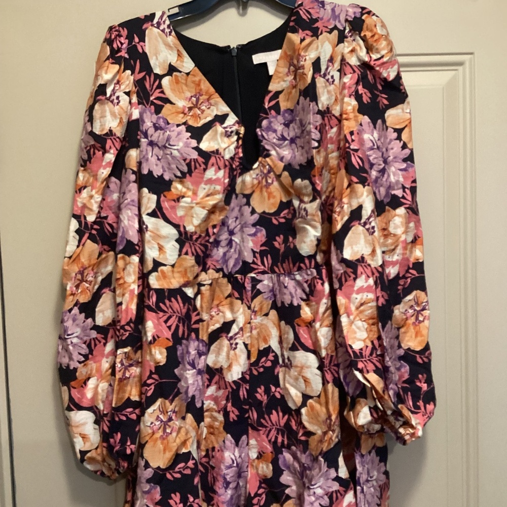 Chelsea28 Long Sleeve Romper, size XL